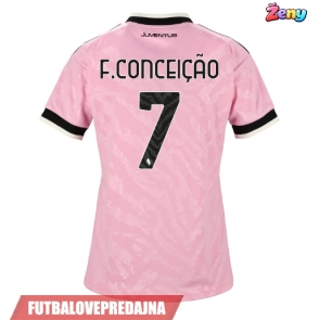 Lacne Ženy Futbalové dres Juventus Francisco Conceicao #7 2026-27 Krátky Rukáv - Preč